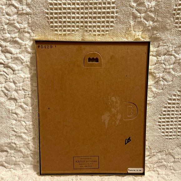 Vtg 1981 Gold Framed
8x10 Pink Roses Foil Art
Numbered Limited Rare
Find Kafka - Picture 7 of 14